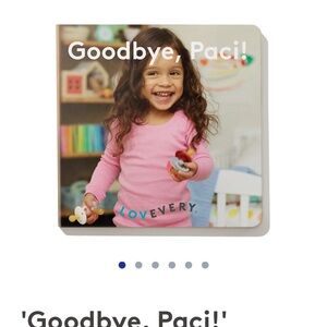 Lovevery 'Goodbye, Paci!' Kids Board Book